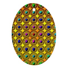 Background  Kaleidoscope Ornament (Oval)