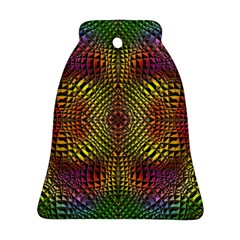 Pattern Background Bell Ornament (two Sides)