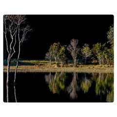 Soi Ball Symmetry Scenery Reflect Double Sided Flano Blanket (medium)  by Pakrebo