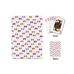 Tweet-hearts Pattern Playing Cards (mini) by WensdaiAmbrose