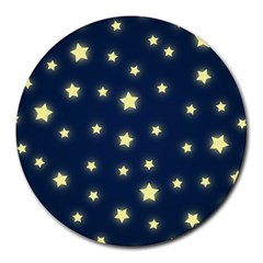 Twinkle Round Mousepads by WensdaiAmbrose