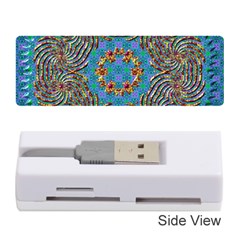 Tile Pattern Background Image Memory Card Reader (stick)