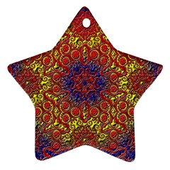 Background Image  Wall Design Star Ornament (Two Sides)