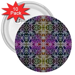Background Image Pattern 3  Buttons (10 Pack)  by Pakrebo