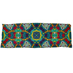 Farbenpracht Kaleidoscope Art Body Pillow Case (dakimakura) by Pakrebo