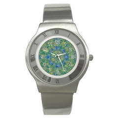 Farbenpracht Kaleidoscope Stainless Steel Watch by Pakrebo