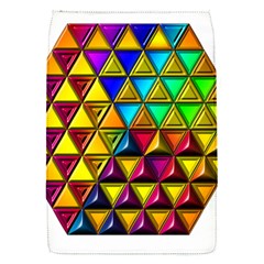 Cube Diced Tile Background Image Removable Flap Cover (s) by Pakrebo
