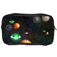 Galactic Toiletries Bag (one Side) by WensdaiAmbrose