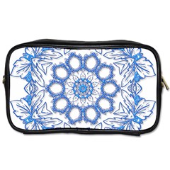 Pattern Tile Background Image Toiletries Bag (one Side) by Pakrebo