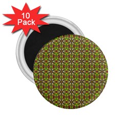 Background Image Pattern 2 25  Magnets (10 Pack)  by Pakrebo