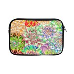 Dahlia Flower Colorful Art Collage Apple iPad Mini Zipper Cases Front