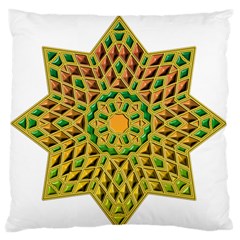 Star Pattern  Background Image Large Flano Cushion Case (two Sides) by Pakrebo