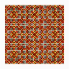 Tile Background Image Pattern Medium Glasses Cloth (2-side) by Pakrebo