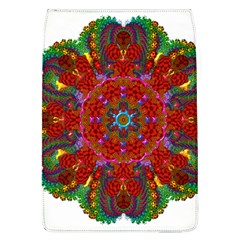 Mandala Fractal Graphic Design Removable Flap Cover (l)