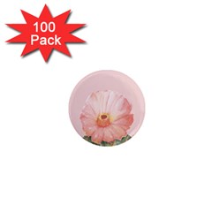 Cactus flower on pink ink 1  Mini Magnets (100 pack) 