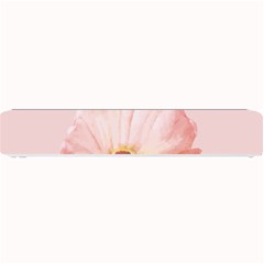 Cactus flower on pink ink Small Bar Mats