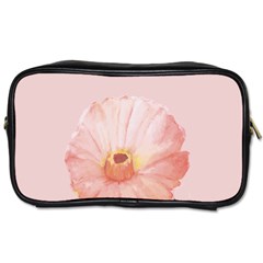 Cactus flower on pink ink Toiletries Bag (One Side)