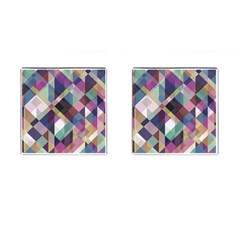 Geometric Sense Cufflinks (square) by WensdaiAmbrose