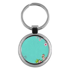 Come See The Cherry Trees Key Chains (round)  by WensdaiAmbrose