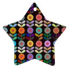 Zappwaits Flowers Star Ornament (two Sides) by zappwaits