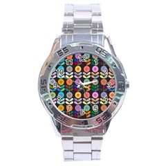 Zappwaits Flowers Stainless Steel Analogue Watch by zappwaits