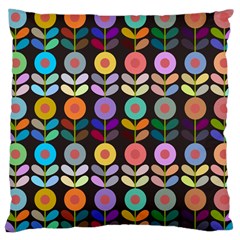 Zappwaits Flowers Large Cushion Case (two Sides) by zappwaits