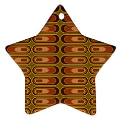 Zappwaits Retro Star Ornament (two Sides) by zappwaits