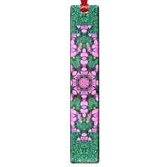 The Most Uniqe Flower Star In Ornate Glitter Large Book Marks by pepitasart