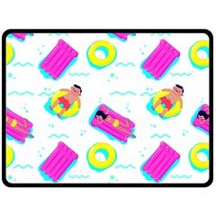 Swim Playboy Summer Mode Fleece Blanket (large) 