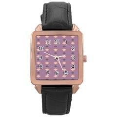 Express Yourself Rose Gold Leather Watch  by WensdaiAmbrose