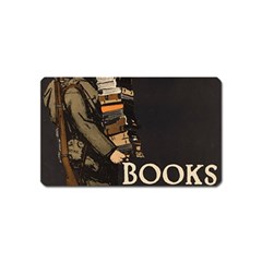 Vintage Books Wanted Magnet (name Card) by WensdaiAmbrose