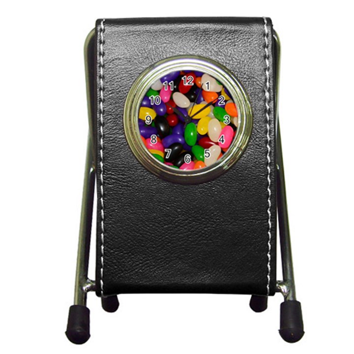 Jelly Beans Pen Holder Desk Clock