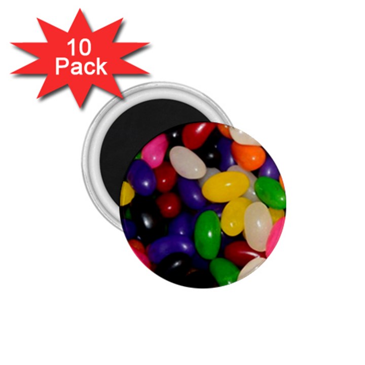 Jelly Beans 1.75  Magnets (10 pack) 