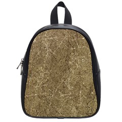 Grunge Abstract Textured Print School Bag (small) by dflcprintsclothing