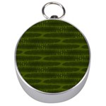 Seaweed Green Silver Compasses Front