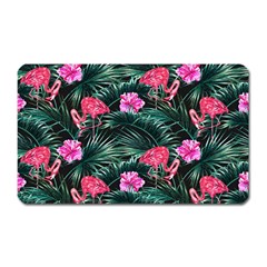 Rose flamingos Magnet (Rectangular)