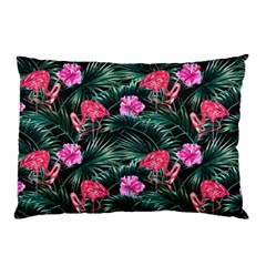 Rose flamingos Pillow Case