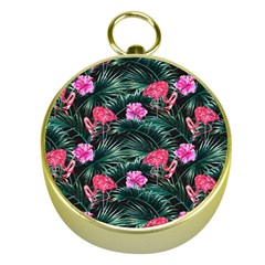 Rose flamingos Gold Compasses