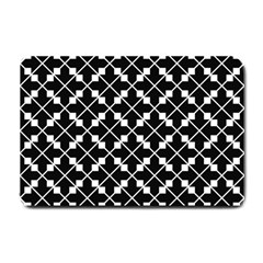 Black And White Fantasy Small Doormat 