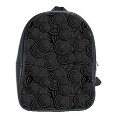 Hypnotic Black And White School Bag (xl)