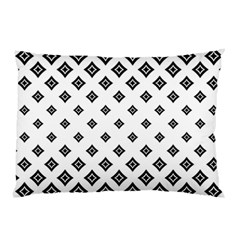 Black And White Tribal Pillow Case by retrotoomoderndesigns