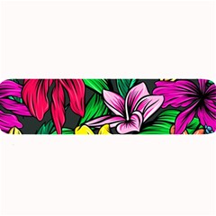 Neon Hibiscus Large Bar Mats