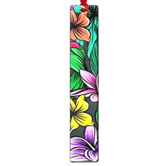 Neon Hibiscus Large Book Marks
