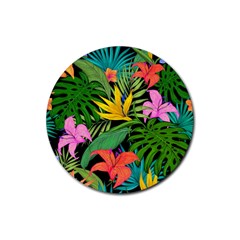 Tropical Adventure Rubber Coaster (round) 