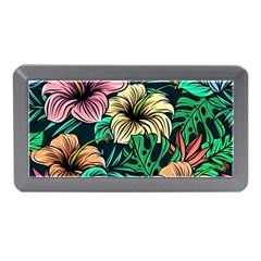 Hibiscus Dream Memory Card Reader (mini) by retrotoomoderndesigns