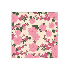 Floral Vintage Flowers Wallpaper Satin Bandana Scarf by Mariart
