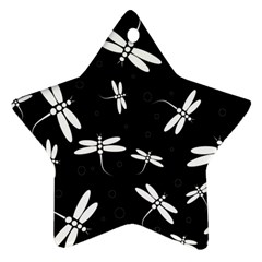 Dragonflies Pattern Ornament (star) by Valentinaart