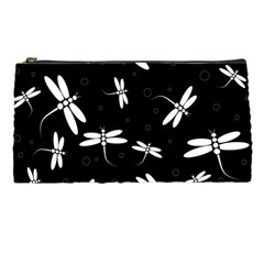 Dragonflies Pattern Pencil Cases by Valentinaart