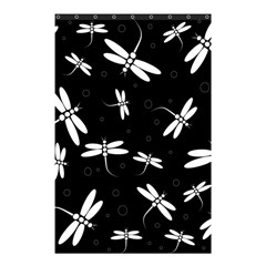 Dragonflies Pattern Shower Curtain 48  X 72  (small)  by Valentinaart