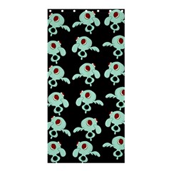 Squidward In Repose pattern Shower Curtain 36  x 72  (Stall) 